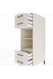 Kronos Dolap 2 Raflı 4 Çekmeceli 44x59x134 - S82M121V1C