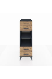 Kronos Dolap 2 Raflı 4 Çekmeceli 44x59x134 - S82M121V6C