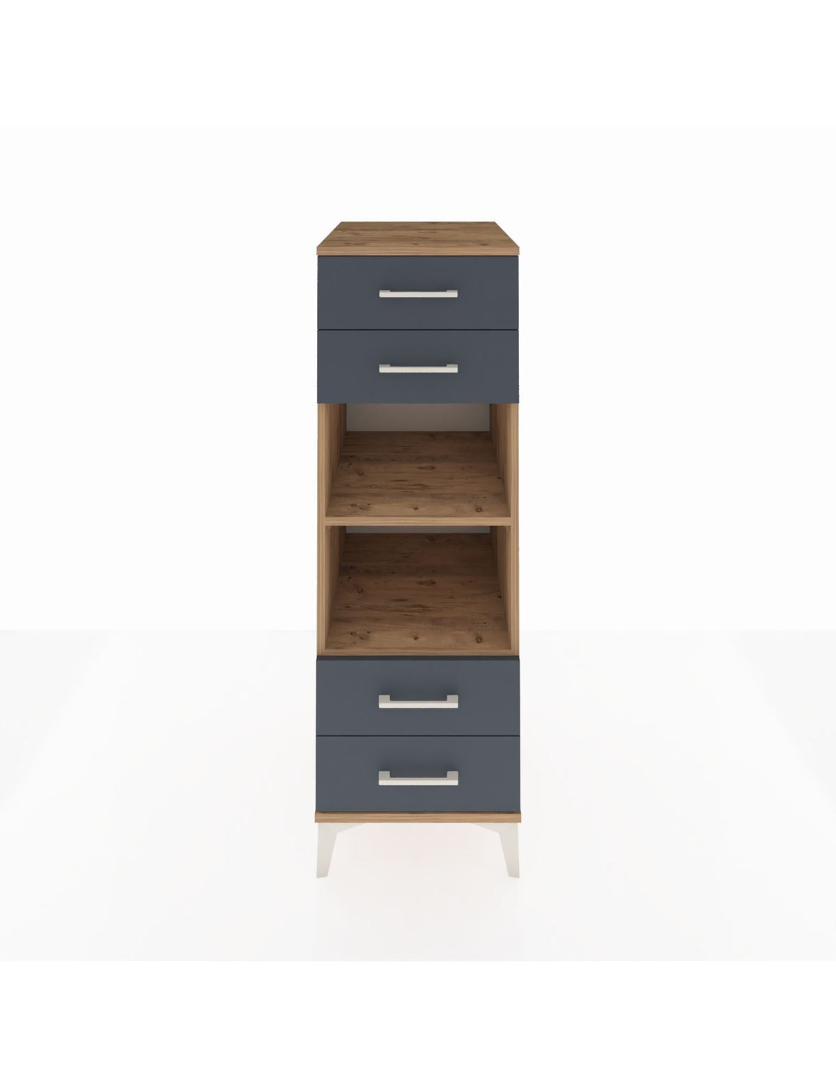 Kronos Dolap 2 Raflı 4 Çekmeceli 44x59x134 - S82M121V8C