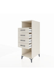 Kronos Dolap Tek Raflı 4 Çekmeceli 44x59x134 - S82M122V1C