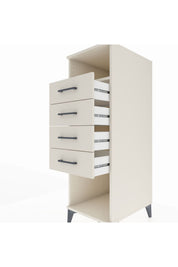 Kronos Dolap Tek Raflı 4 Çekmeceli 44x59x134 - S82M122V1C