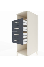 Kronos Dolap Tek Raflı 4 Çekmeceli 44x59x134 - S82M122V2C