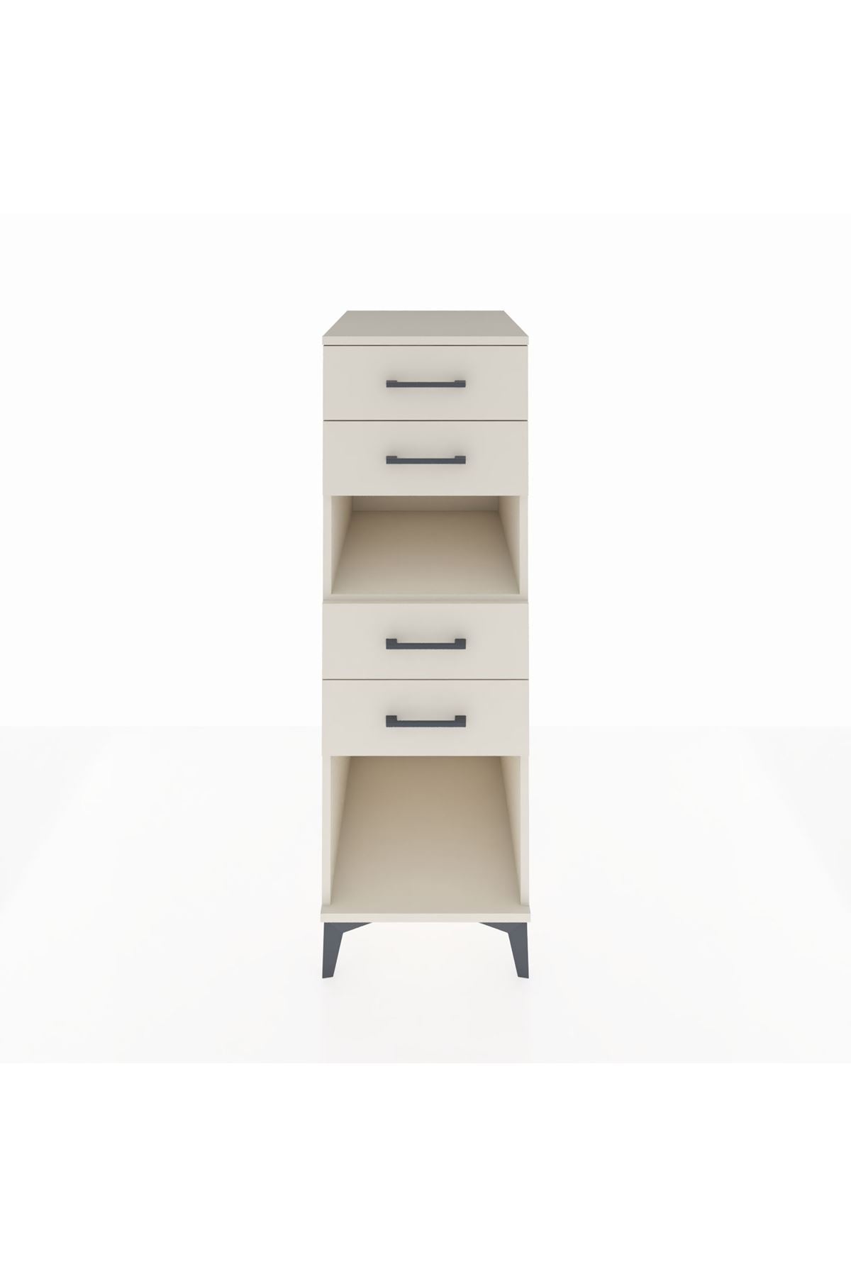Kronos Dolap Tek Raflı 4 Çekmeceli 44x59x134 - S82M123V1C