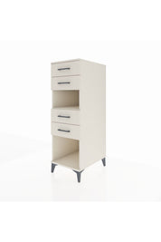 Kronos Dolap Tek Raflı 4 Çekmeceli 44x59x134 - S82M123V1C