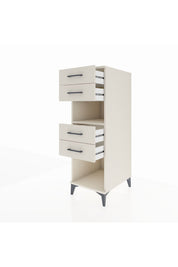Kronos Dolap Tek Raflı 4 Çekmeceli 44x59x134 - S82M123V1C