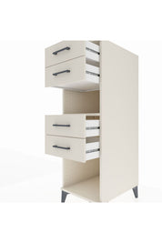 Kronos Dolap Tek Raflı 4 Çekmeceli 44x59x134 - S82M123V1C