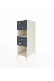 Kronos Dolap Tek Raflı 4 Çekmeceli 44x59x134 - S82M123V2C