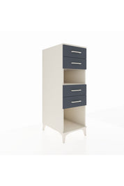 Kronos Dolap Tek Raflı 4 Çekmeceli 44x59x134 - S82M123V2C