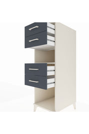 Kronos Dolap Tek Raflı 4 Çekmeceli 44x59x134 - S82M123V2C