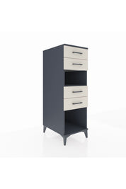 Kronos Dolap Tek Raflı 4 Çekmeceli 44x59x134 - S82M123V4C