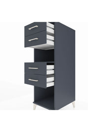 Kronos Dolap Tek Raflı 4 Çekmeceli 44x59x134 - S82M123V5C