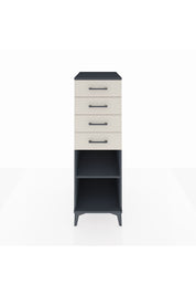 Kronos Dolap Tek Raflı 4 Çekmeceli 44x59x134 - S82M124V4C