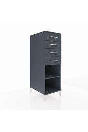 Kronos Dolap Tek Raflı 4 Çekmeceli 44x59x134 - S82M124V5C