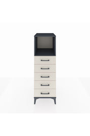 Kronos Dolap Tek Raflı 5 Çekmeceli 44x59x134 - S82M125V4C