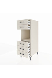 Kronos Dolap Tek Raflı 5 Çekmeceli 44x59x134 - S82M126V1C