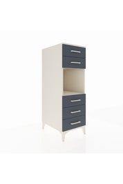 Kronos Dolap Tek Raflı 5 Çekmeceli 44x59x134 - S82M126V2C