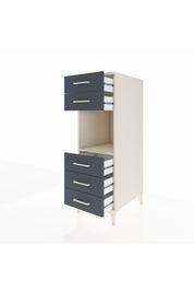 Kronos Dolap Tek Raflı 5 Çekmeceli 44x59x134 - S82M126V2C