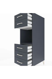 Kronos Dolap Tek Raflı 5 Çekmeceli 44x59x134 - S82M126V5C