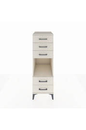 Kronos Dolap Tek Raflı 5 Çekmeceli 44x59x134 - S82M127V1C