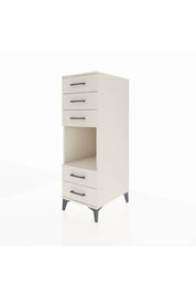 Kronos Dolap Tek Raflı 5 Çekmeceli 44x59x134 - S82M127V1C