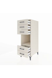Kronos Dolap Tek Raflı 5 Çekmeceli 44x59x134 - S82M127V1C
