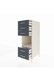 Kronos Dolap Tek Raflı 5 Çekmeceli 44x59x134 - S82M127V2C
