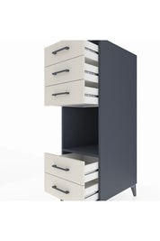 Kronos Dolap Tek Raflı 5 Çekmeceli 44x59x134 - S82M127V4C