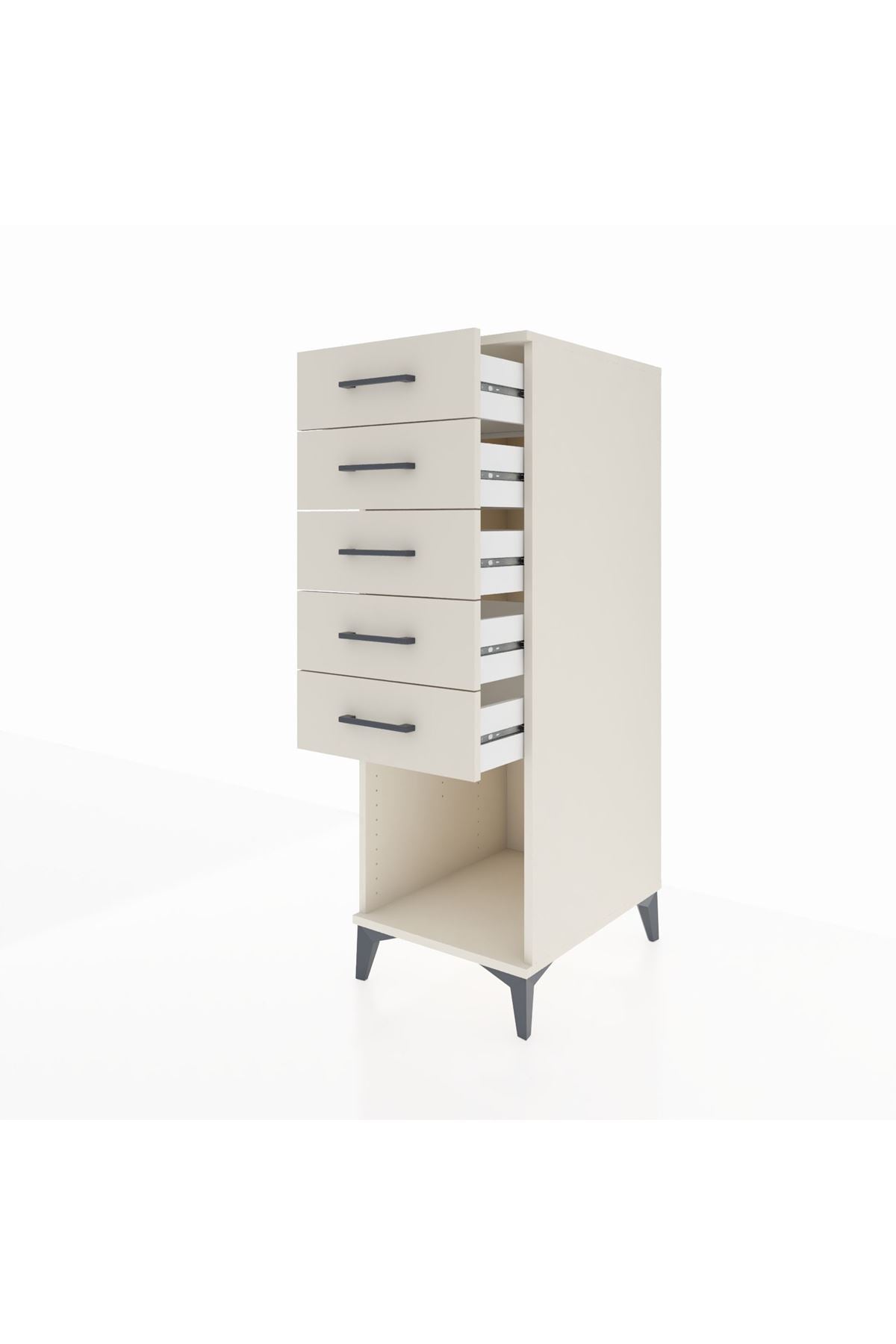 Kronos Dolap 5 Çekmeceli 44x59x134 - S82M128V1C