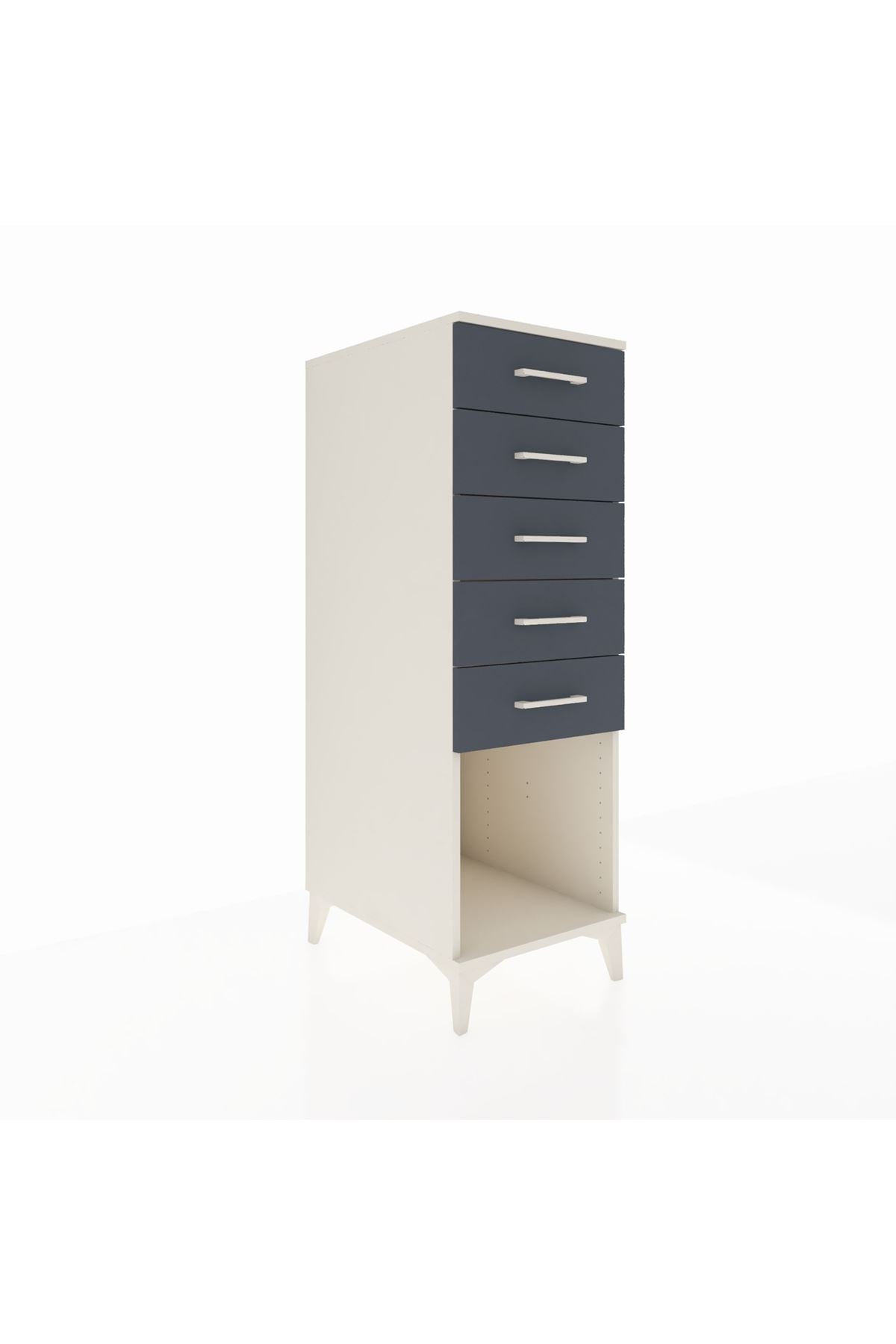 Kronos Dolap 5 Çekmeceli 44x59x134 - S82M128V2C
