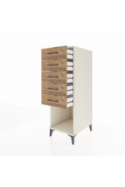 Kronos Dolap 5 Çekmeceli 44x59x134 - S82M128V3C