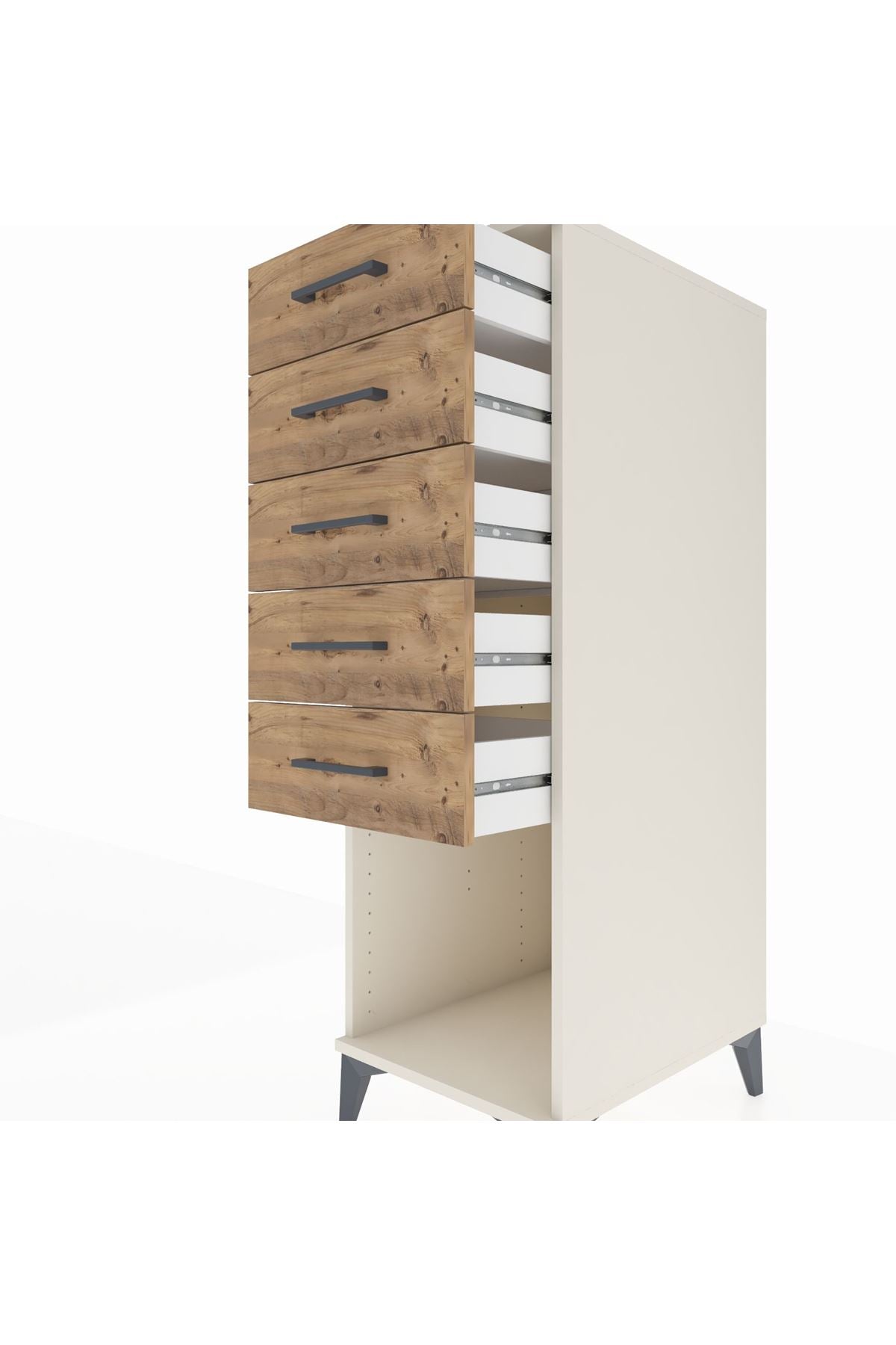 Kronos Dolap 5 Çekmeceli 44x59x134 - S82M128V3C