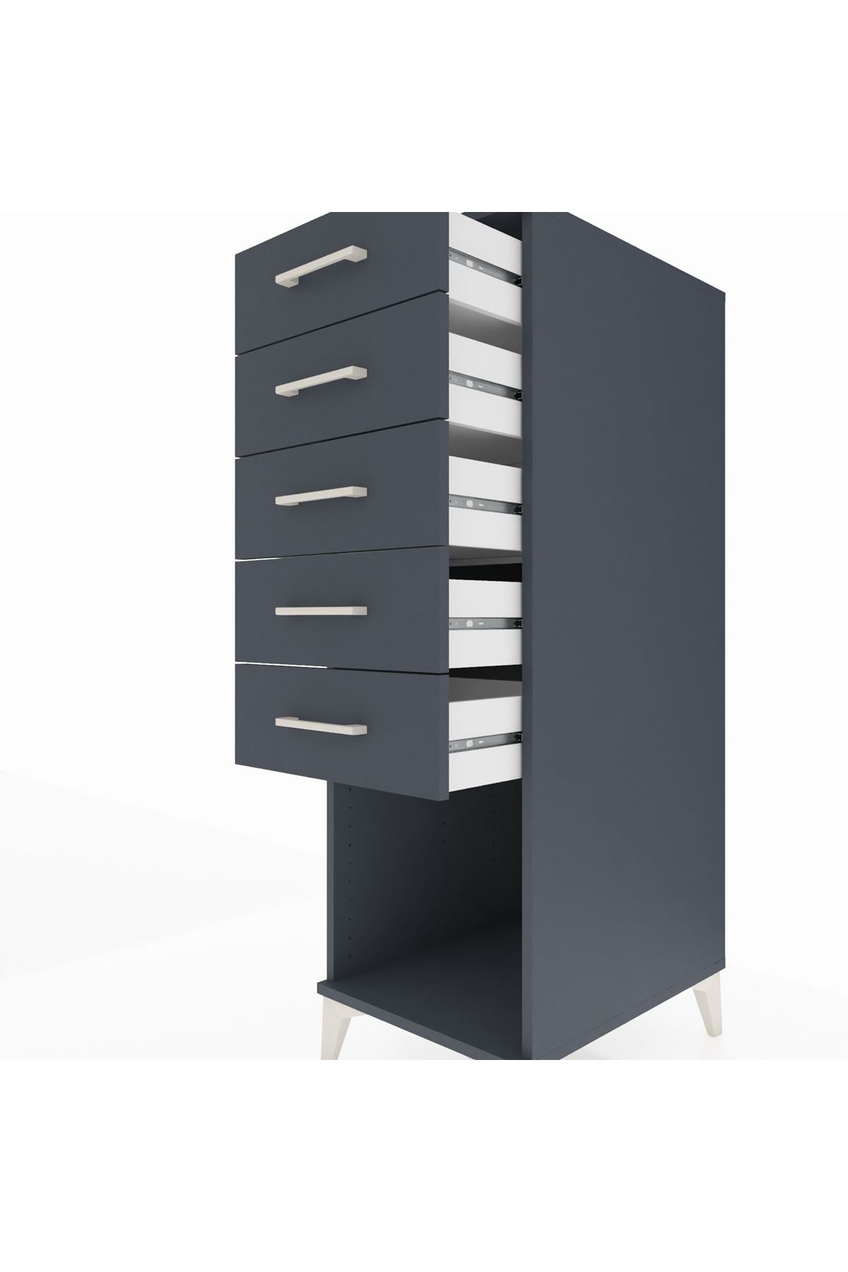 Kronos Dolap 5 Çekmeceli 44x59x134 - S82M128V5C