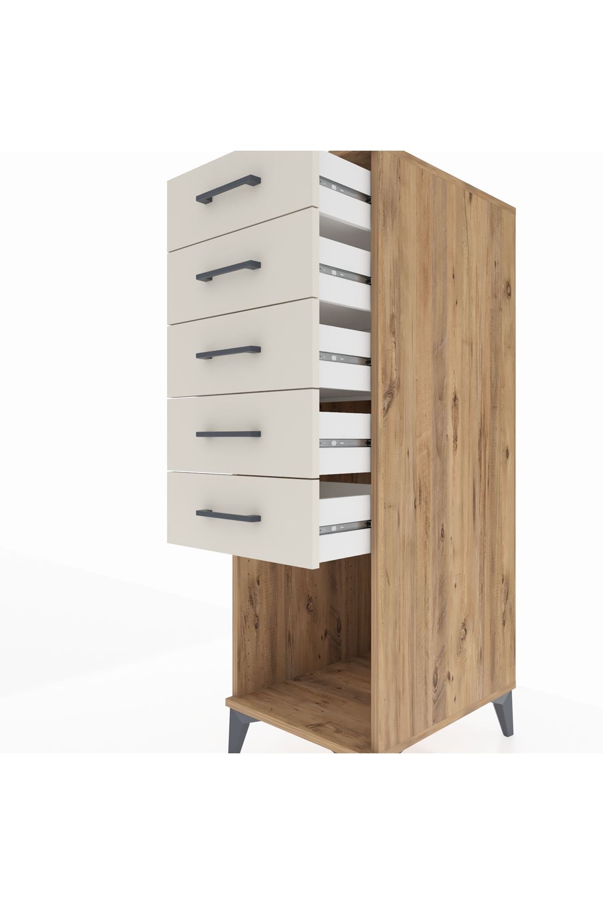 Kronos Dolap 5 Çekmeceli 44x59x134 - S82M128V7C