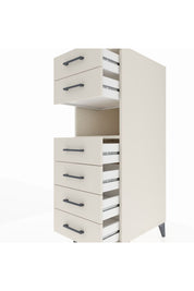 Kronos Dolap Tek Raflı 6 Çekmeceli 44x59x134 - S82M130V1C