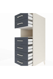 Kronos Dolap Tek Raflı 6 Çekmeceli 44x59x134 - S82M130V2C