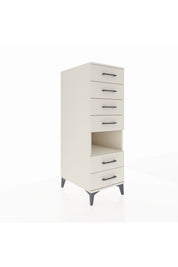 Kronos Dolap Tek Raflı 6 Çekmeceli 44x59x134 - S82M131V1C