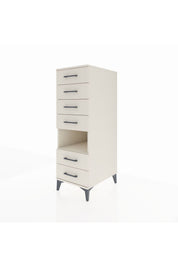 Kronos Dolap Tek Raflı 6 Çekmeceli 44x59x134 - S82M131V1C