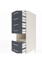Kronos Dolap Tek Raflı 6 Çekmeceli 44x59x134 - S82M131V2C