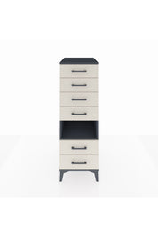 Kronos Dolap Tek Raflı 6 Çekmeceli 44x59x134 - S82M131V4C