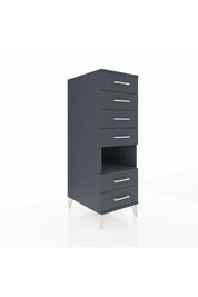Kronos Dolap Tek Raflı 6 Çekmeceli 44x59x134 - S82M131V5C