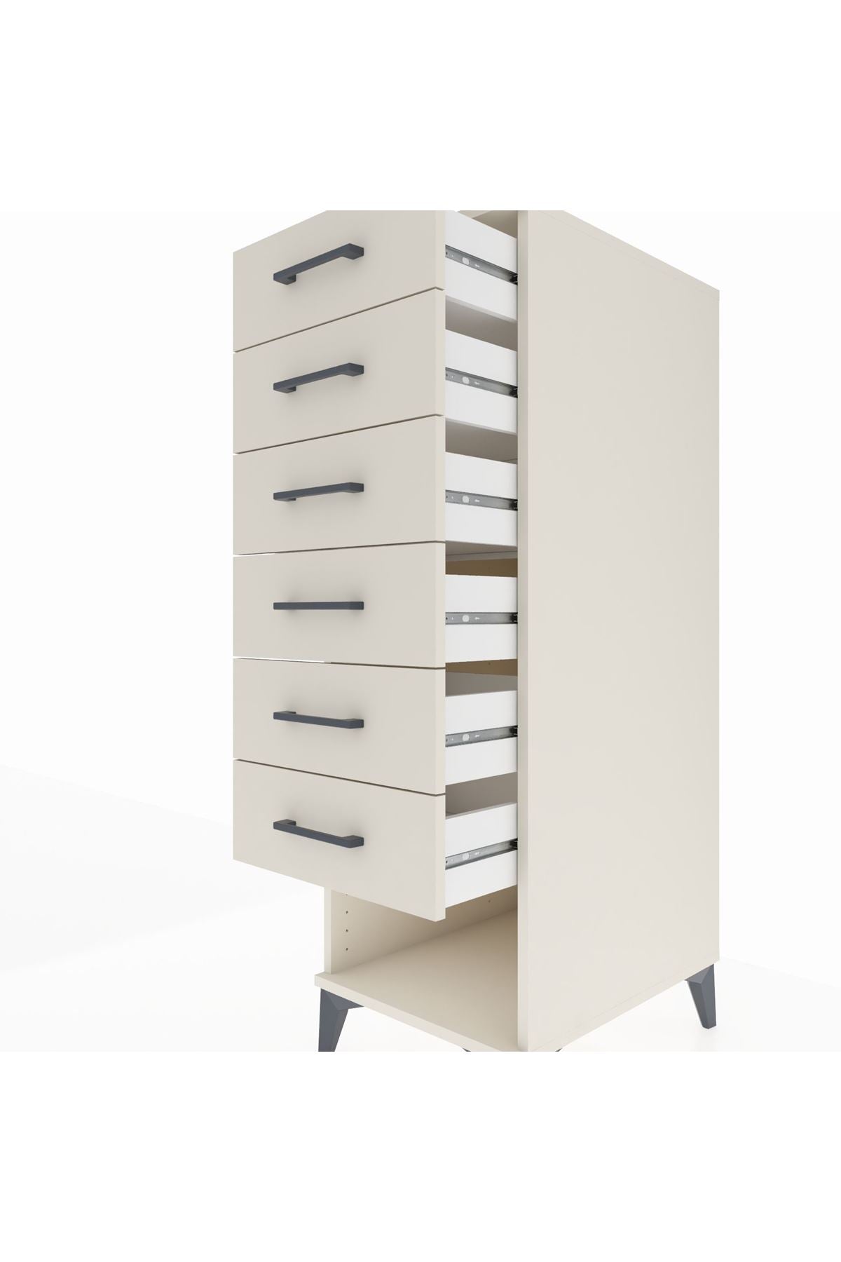 Kronos Dolap 6 Çekmeceli 44x59x134 - S82M132V1C