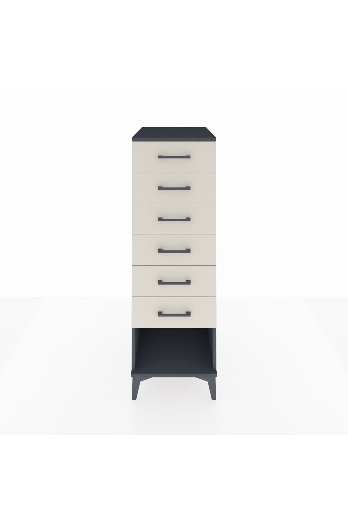 Kronos Dolap 6 Çekmeceli 44x59x134 - S82M132V4C