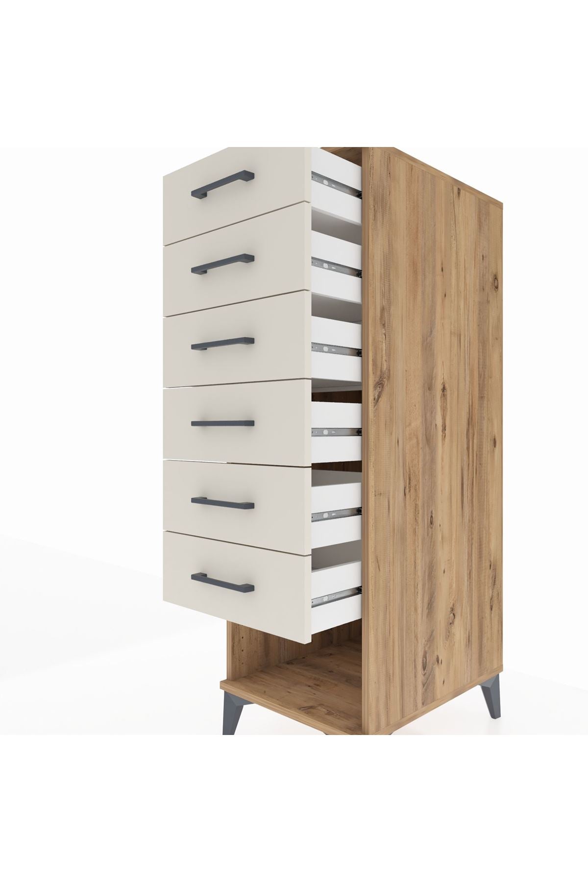 Kronos Dolap 6 Çekmeceli 44x59x134 - S82M132V7C