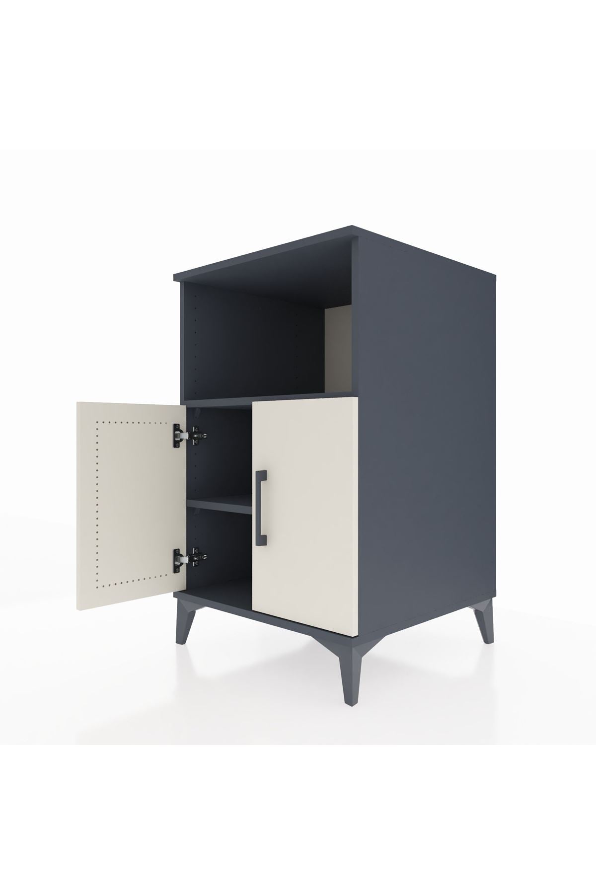 Kronos Komodin 2 Raflı 2 Kapaklı 60x59x96 - S80M036V4C