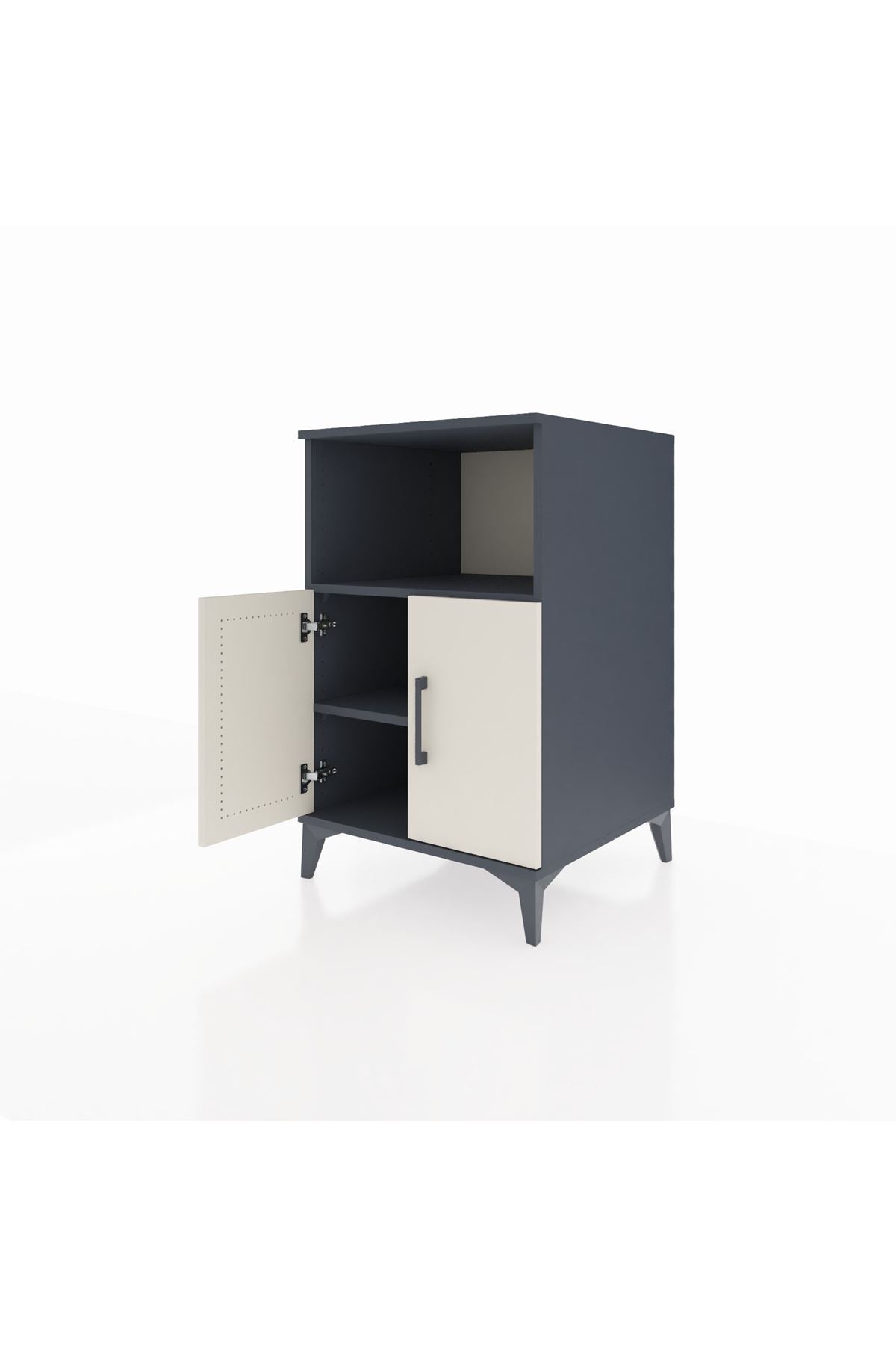 Kronos Komodin 2 Raflı 2 Kapaklı 60x59x96 - S80M036V4C