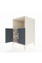 Kronos Komodin 2 Raflı 2 Kapaklı 60x59x96 - S80M036V2C