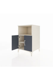 Kronos Komodin 2 Raflı 2 Kapaklı 60x59x96 - S80M036V2C