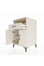 Kronos Komodin 2 Raflı Tek Çekmeceli 2 Kapaklı 60x59x96 - S80M035V1C