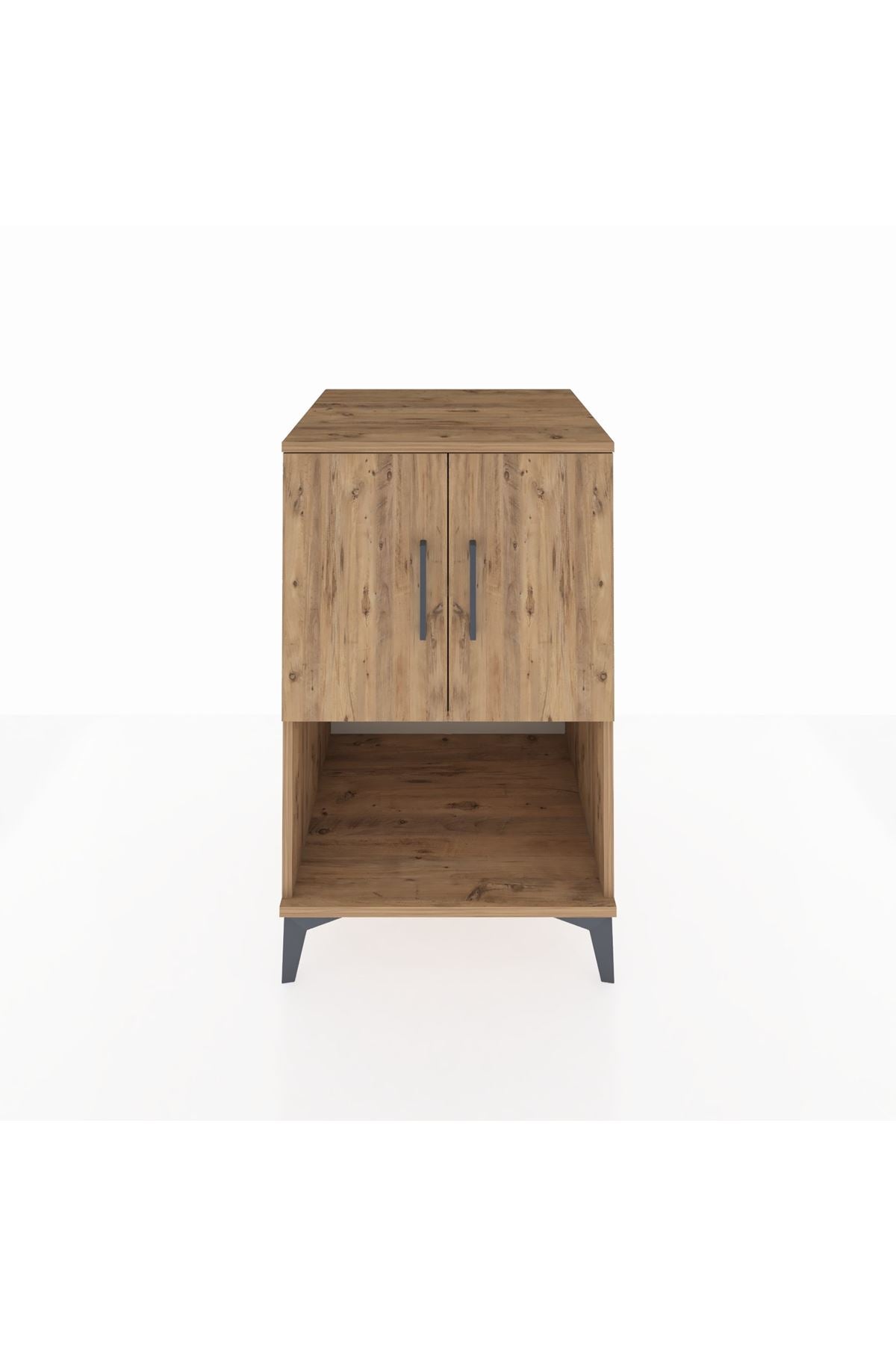 Kronos Komodin 2 Raflı 2 Kapaklı 60x59x96 - S80M033V9C