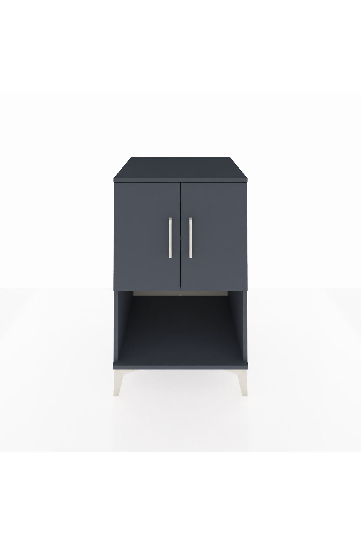 Kronos Komodin 2 Raflı 2 Kapaklı 60x59x96 - S80M033V5C